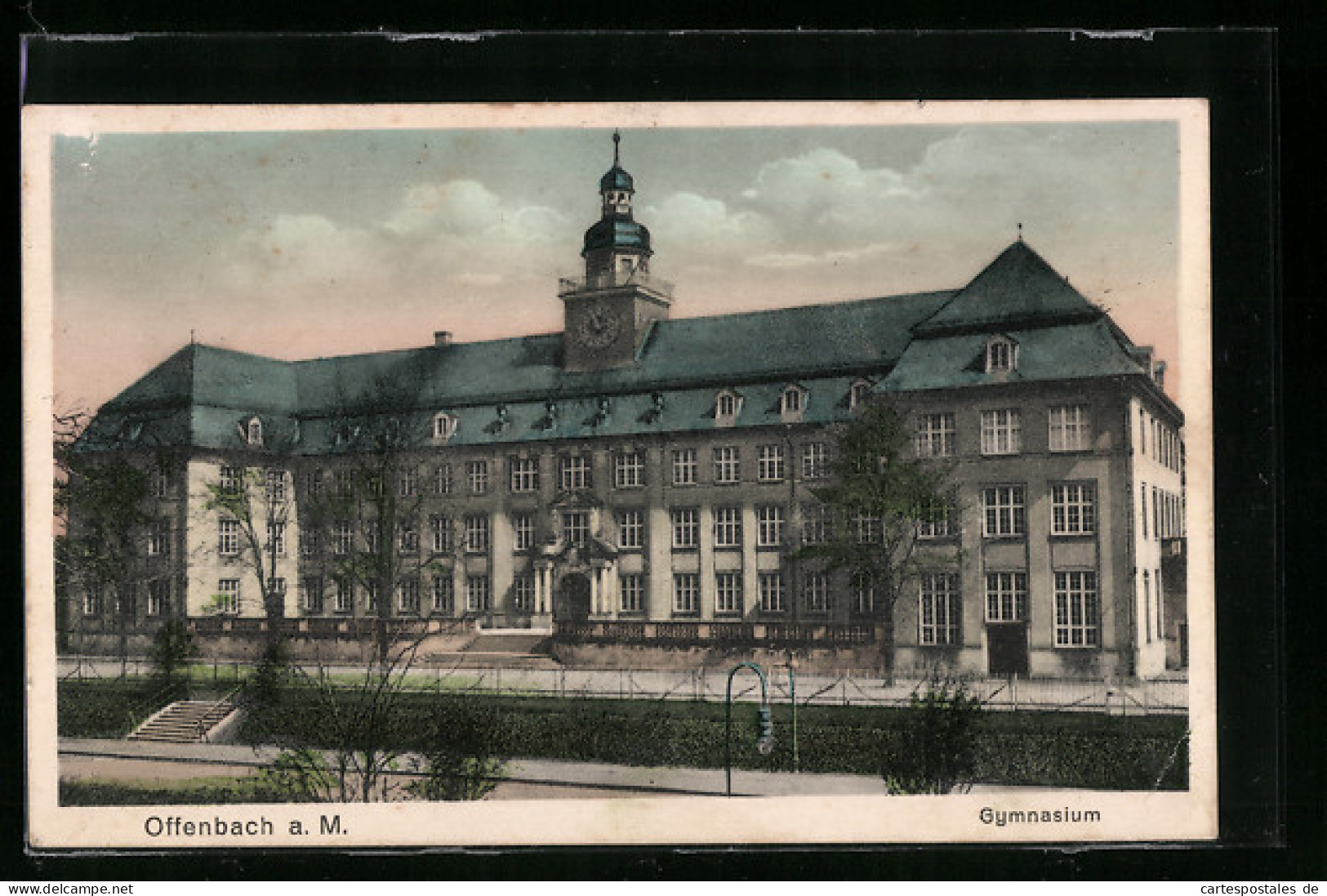 AK Offenbach A. M., Gymnasium  - Offenbach