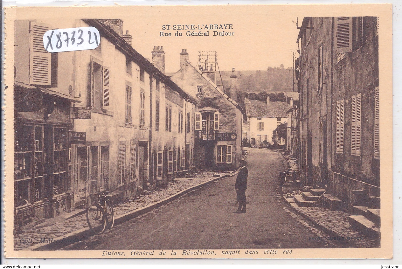 ST-SEINE-L ABBAYE- RUE DU GENERAL DUFOUR - Autres & Non Classés