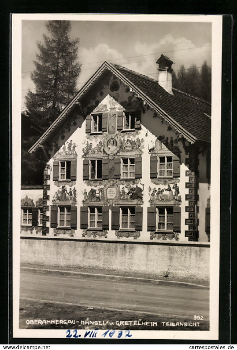 AK Oberammergau, Hänsel- Und Gretelheim  - Oberammergau