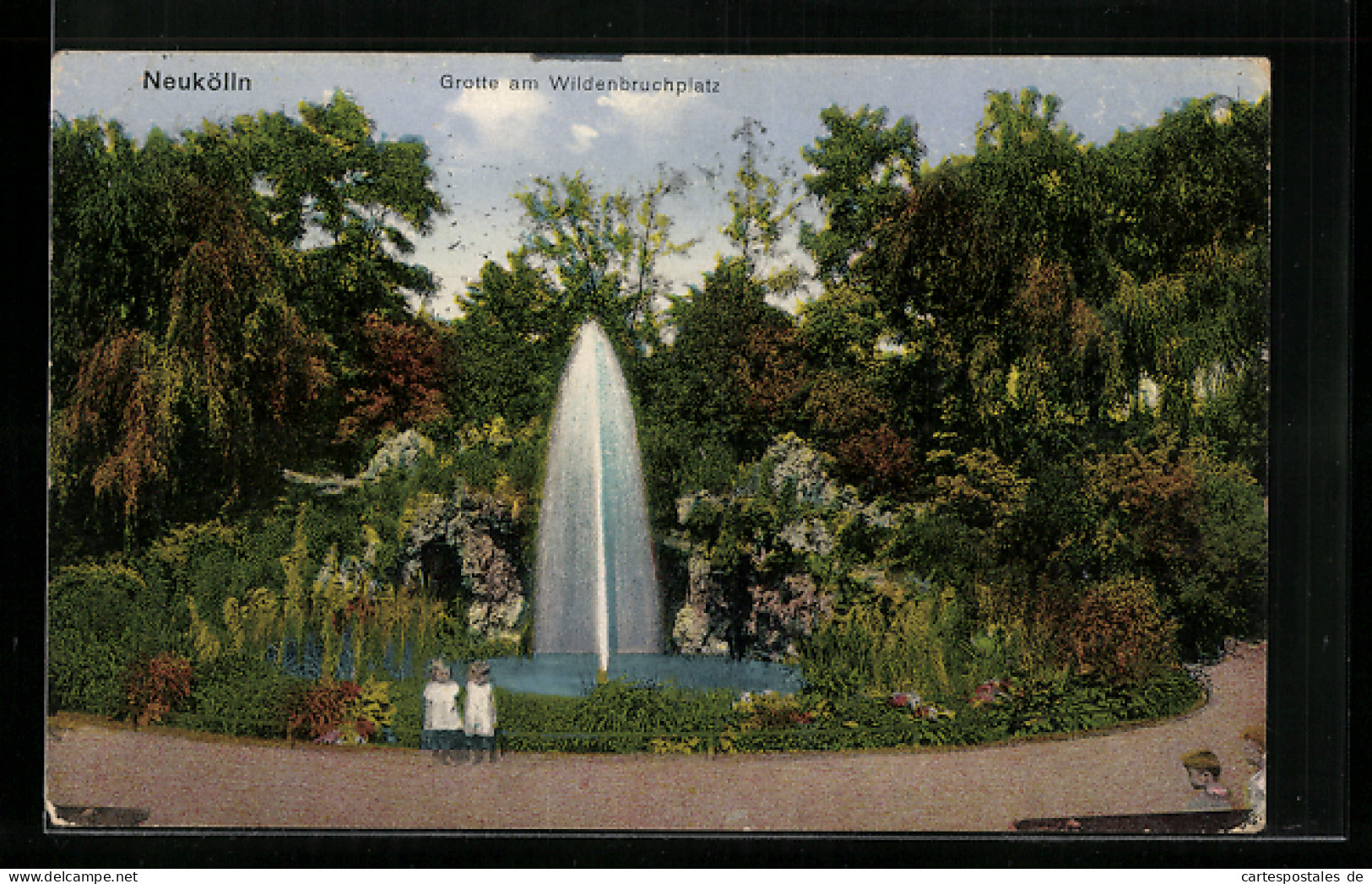 AK Berlin-Neukölln, Grotte Am Wildenbruchplatz  - Neukoelln