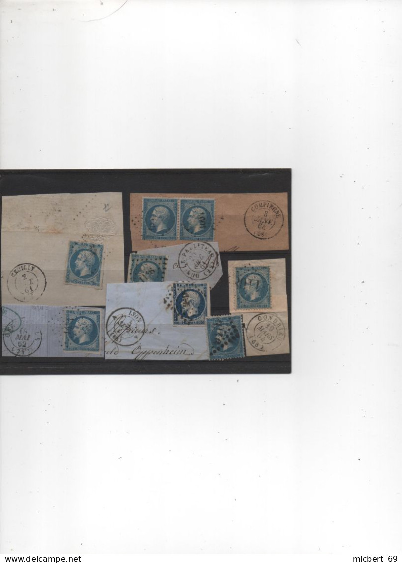 Lot  Mai : Timbres - 1852 Luigi-Napoleone