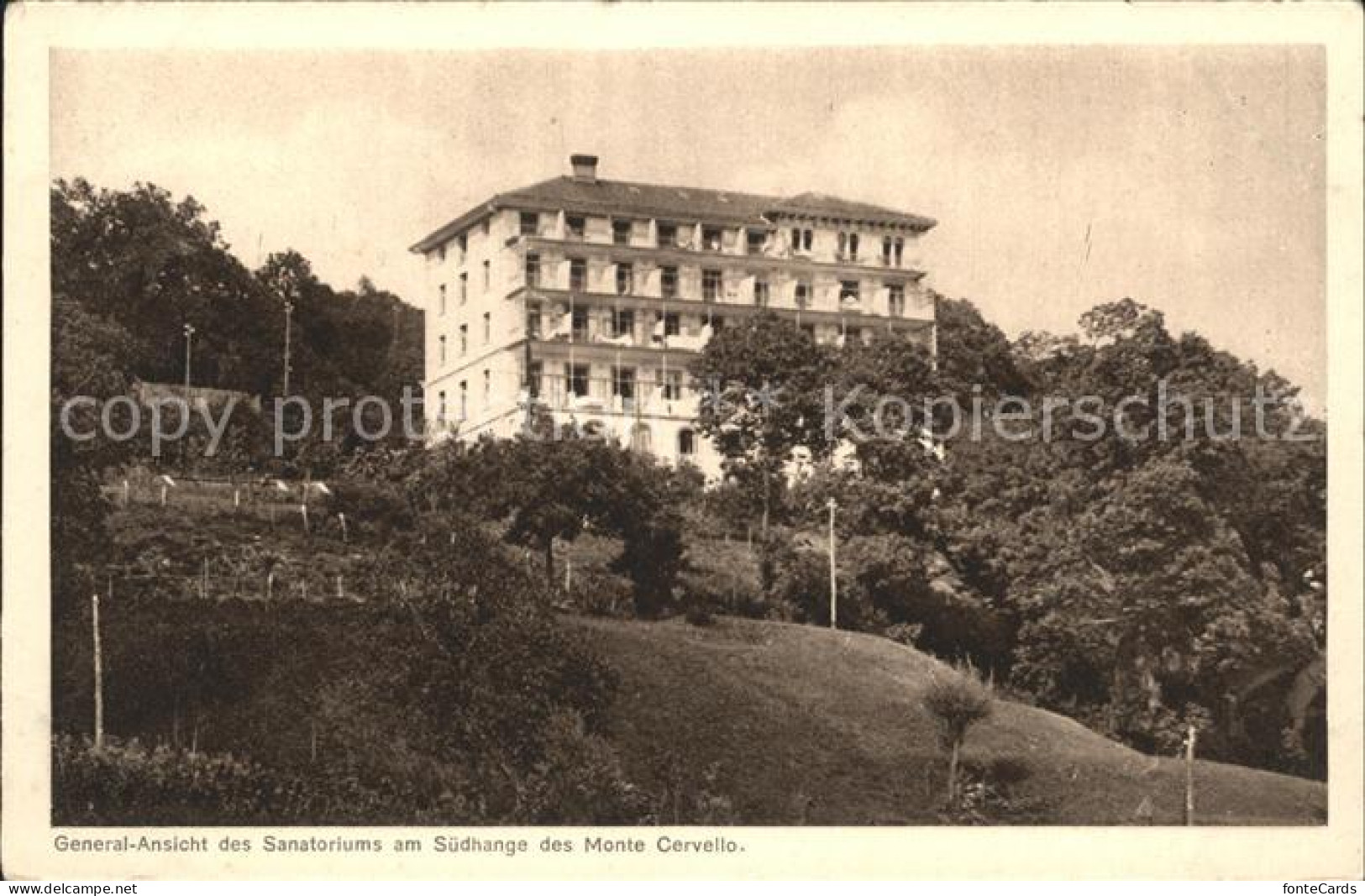 12047632 Lugano TI Sanatorium Monte Cervello Lugano - Other & Unclassified