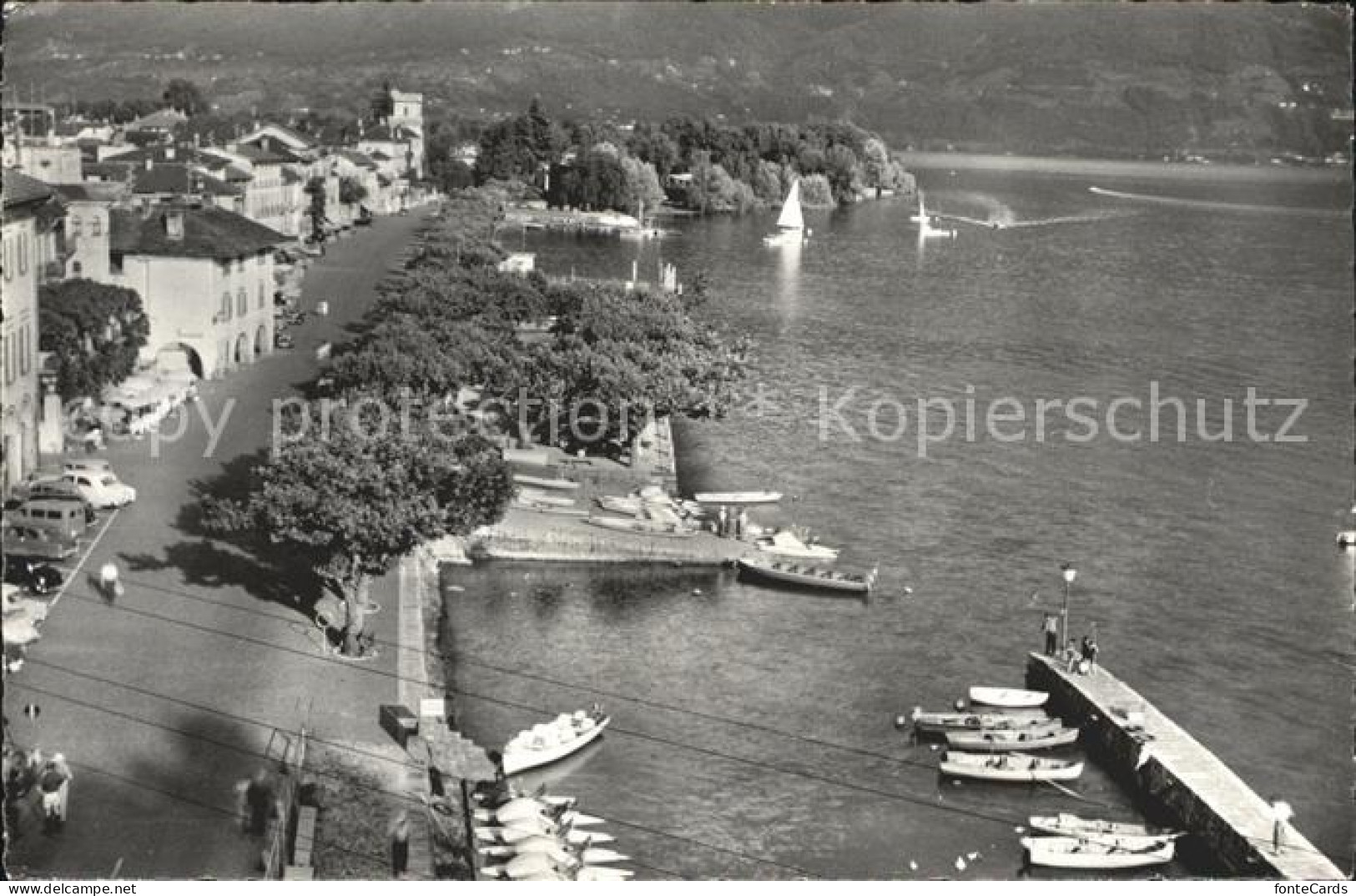 12047580 Ascona TI Hafen Uferpromenade Lago Maggiore Ascona - Other & Unclassified