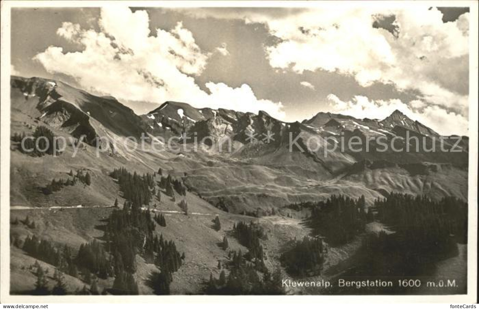 12047558 Beckenried Bergstation Klewenalp Skihaus Alpenpanorama Beckenried - Other & Unclassified