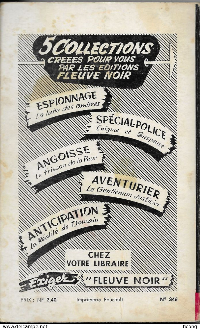 FLEUVE NOIR ESPIONNAGE 1ERE EDITION 1962, APOTRES DE LA VIOLENCE DE MAURICE GABRIEL EDOUARD BRAULT ( PSEUDO M.G. BRAUN ) - Fleuve Noir