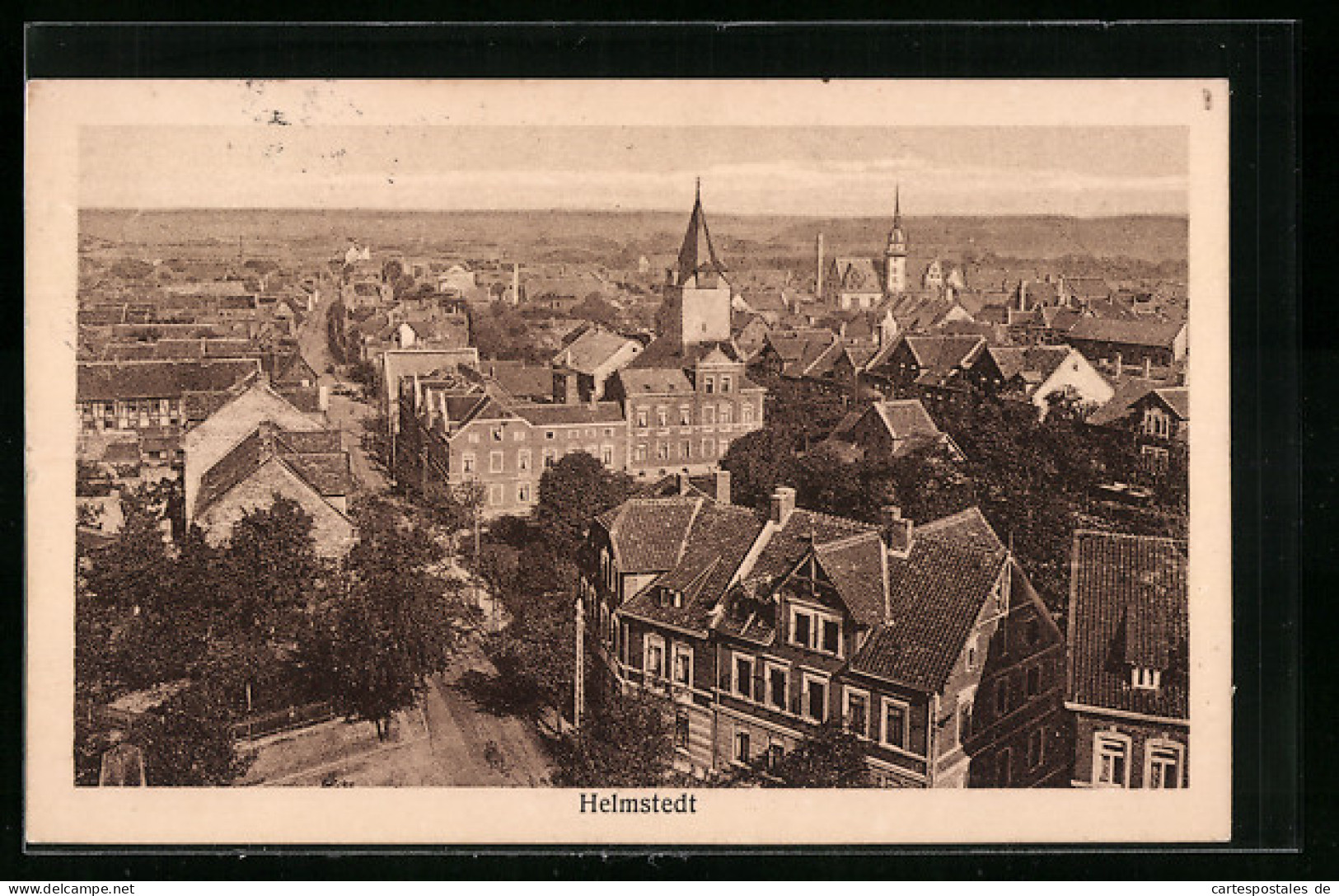 AK Helmstedt, Gesamtansicht Aus Der Vogelschau  - Helmstedt