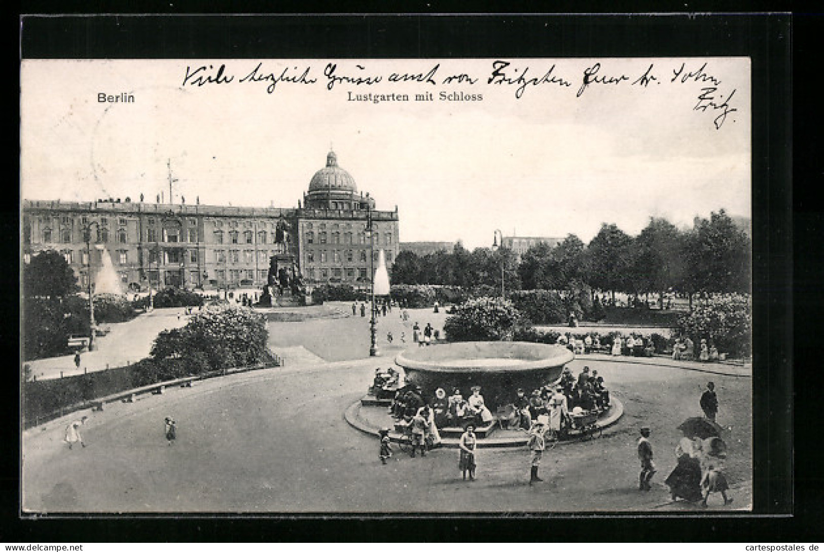 AK Berlin, Lustgarten Mit Schloss  - Mitte