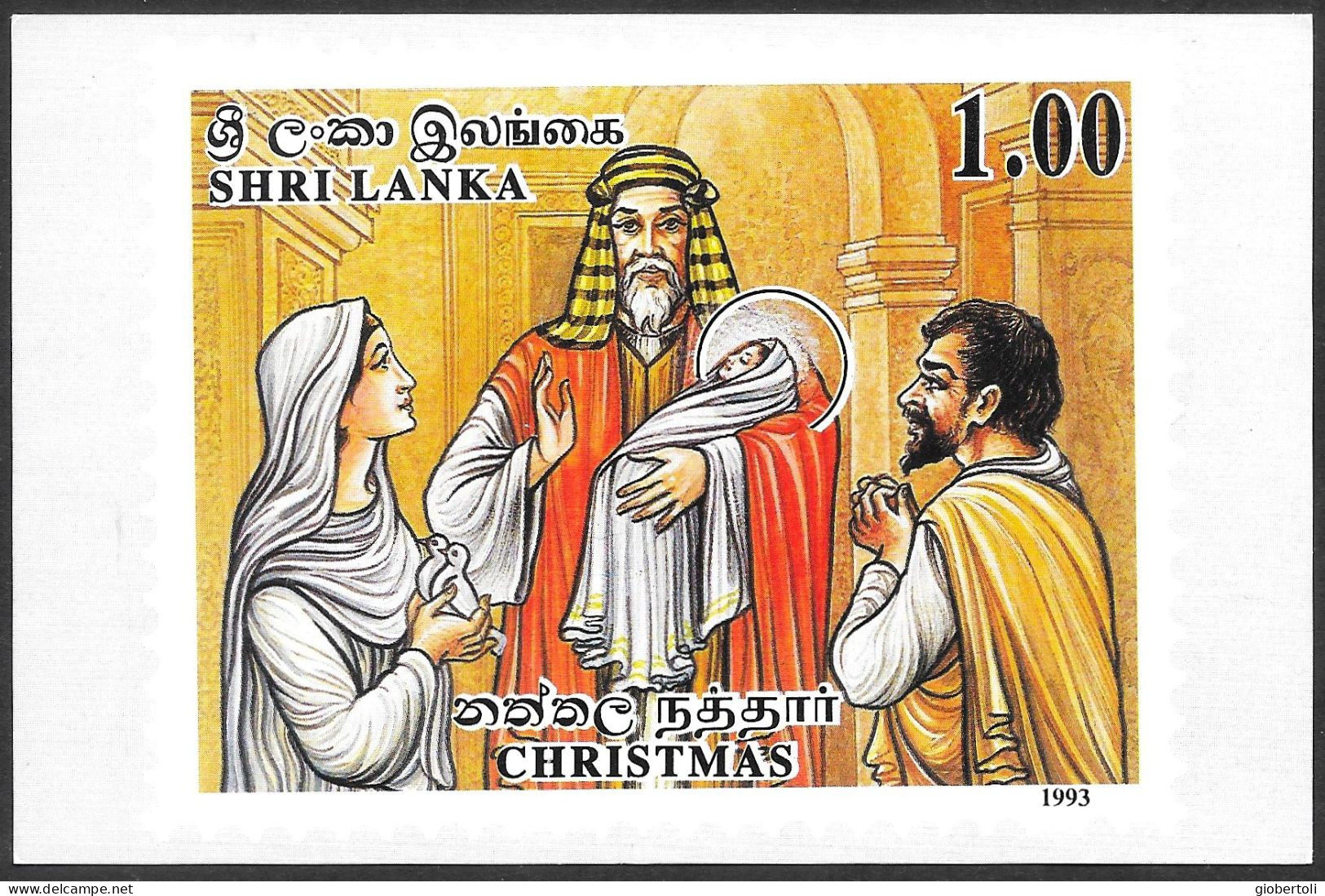 Shri Lanka: Intero, Stationery, Entier, Natività, Nativity, Nativité - Christmas