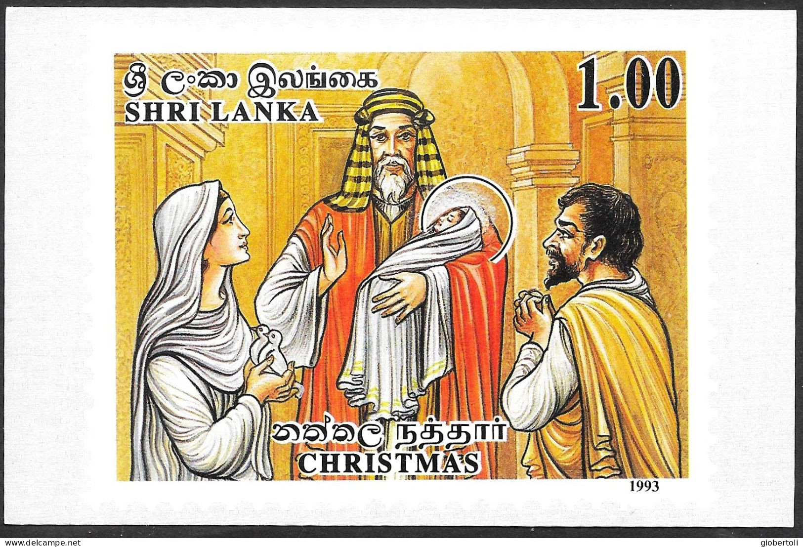 Shri Lanka: Intero, Stationery, Entier, Natività, Nativity, Nativité - Natale