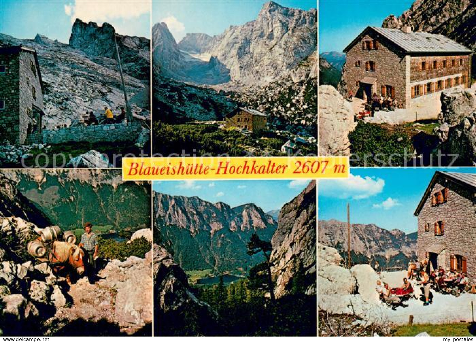 73686052 Blaueishuette Berchtesgaden Panorama Mit Hochkalter   - Berchtesgaden