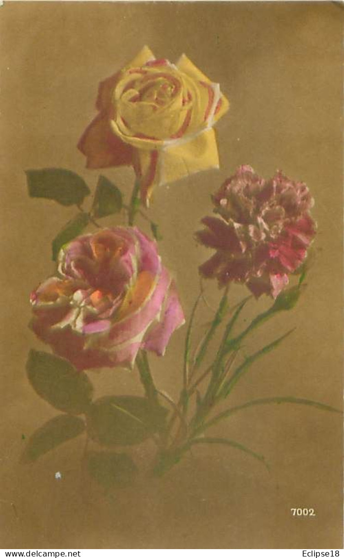 Fleurs Roses    Q 2585 - Blumen