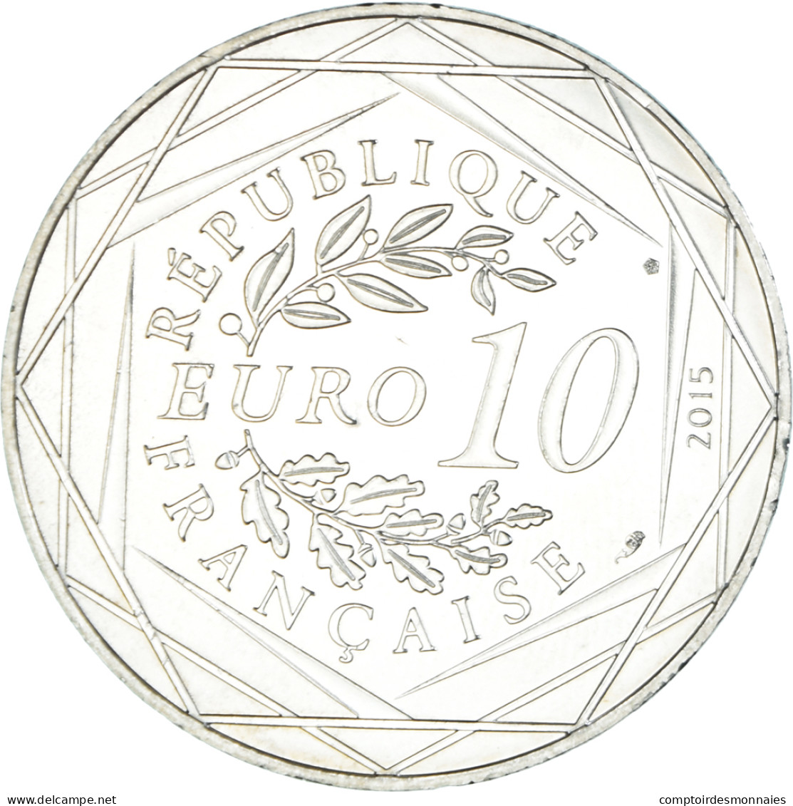 France, Monnaie De Paris, 10 Euro, Astérix Égalité (Le Cadeau De César) - Frankrijk