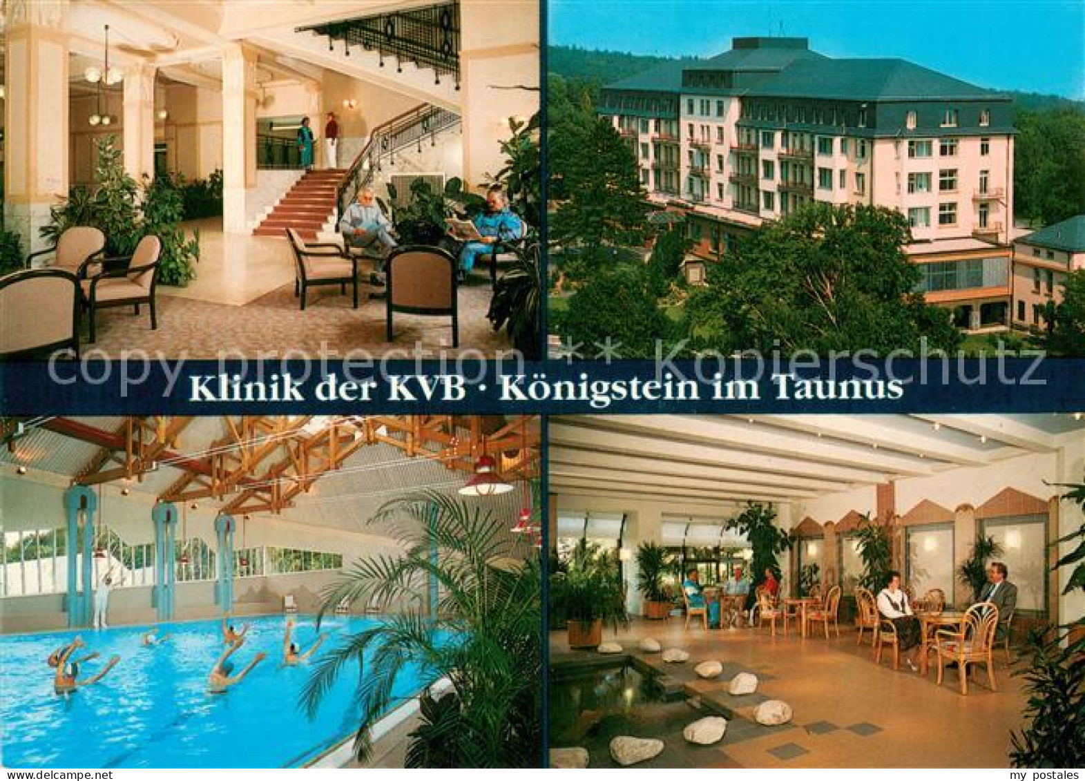 73685787 Koenigstein Taunus Klinik Der KVB Foyer Hallenbad Gastraum Koenigstein  - Königstein