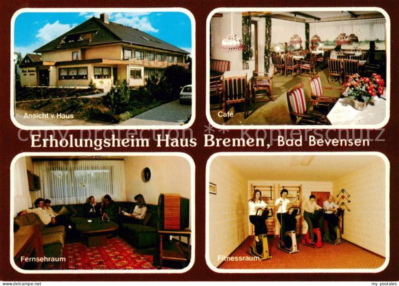 73685738 Bad Bevensen Erholungsheim Haus Bremen Cafe Fernsehraum Fitnessraum Bad - Bad Bevensen