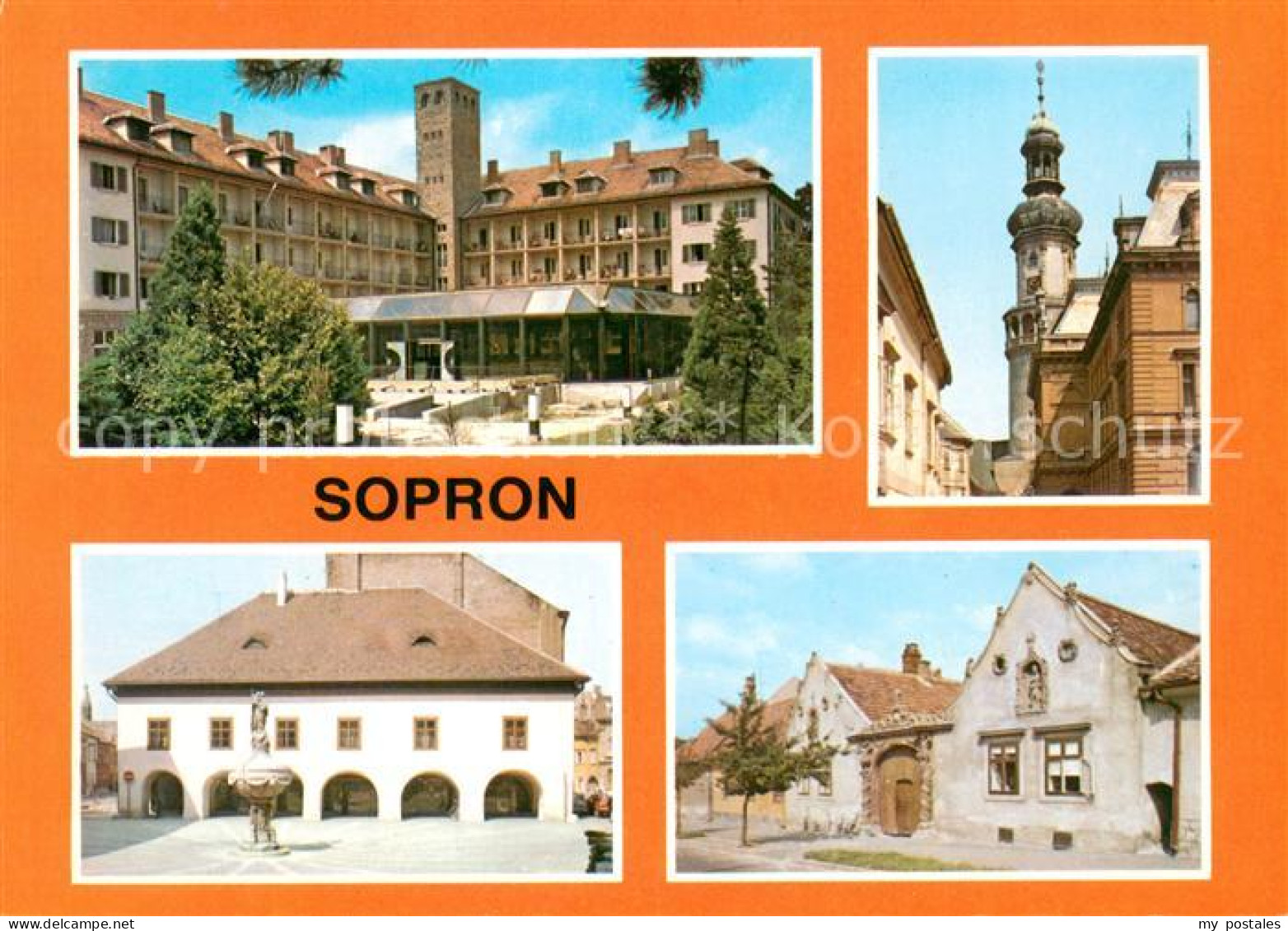 73685702 Sopron Oedenburg Motive Innenstadt  - Hongarije