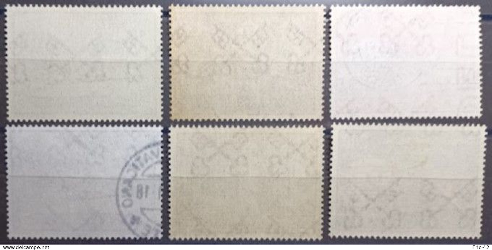 VATICAN. Y&T N°322/318. USED. - Oblitérés