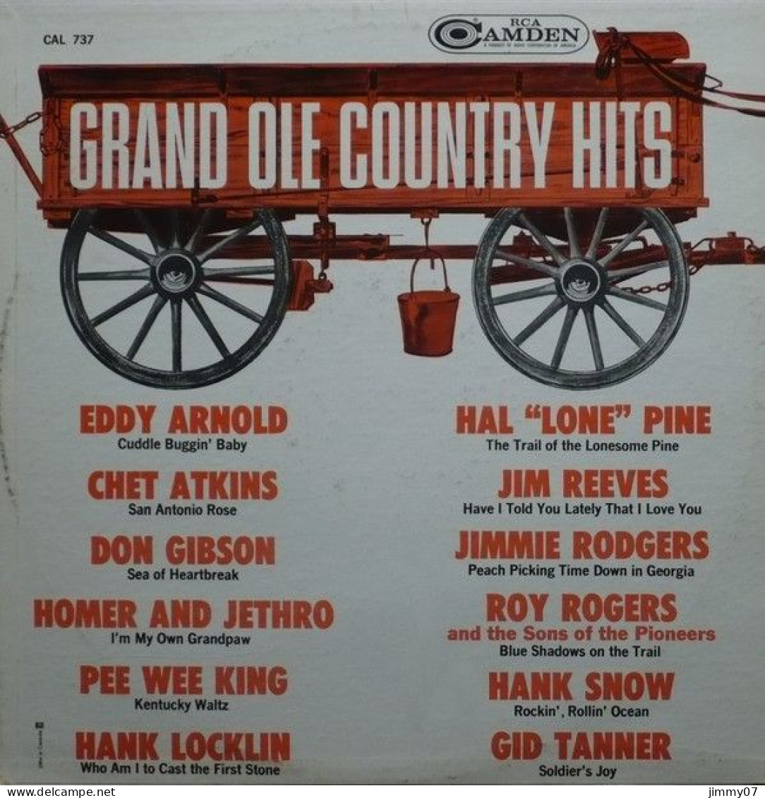 Various - Grand Ole Country Hits (LP, Comp) - Country & Folk