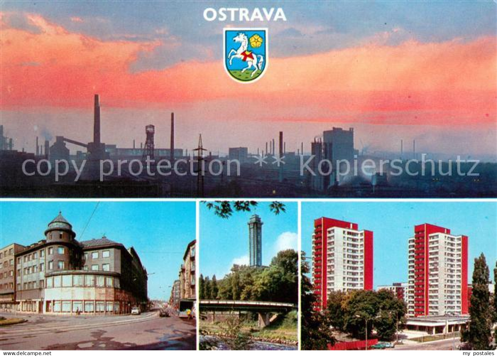 73685596 Ostrava Maehrisch Ostrau Krajske Mesto Je Vyznacnym Prumyslovym I Kultu - Tchéquie