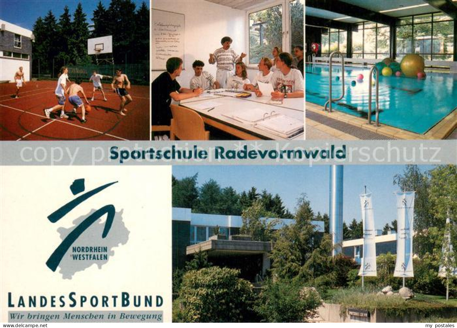 73685575 Radevormwald Sportschule LandessportBund NW Sportplatz Hallenbad Radevo - Radevormwald
