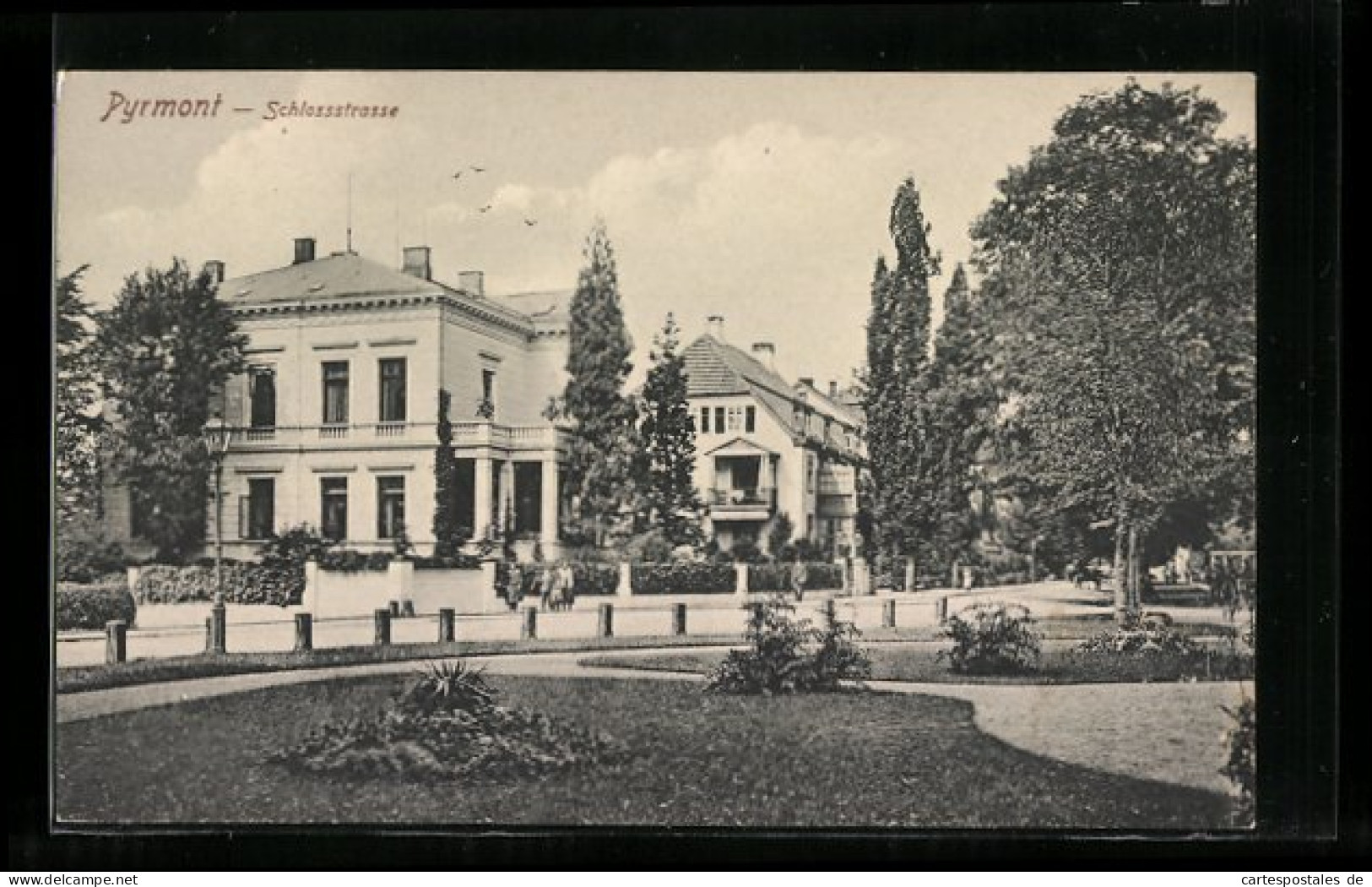 AK Pyrmont, Schlossstrasse  - Bad Pyrmont