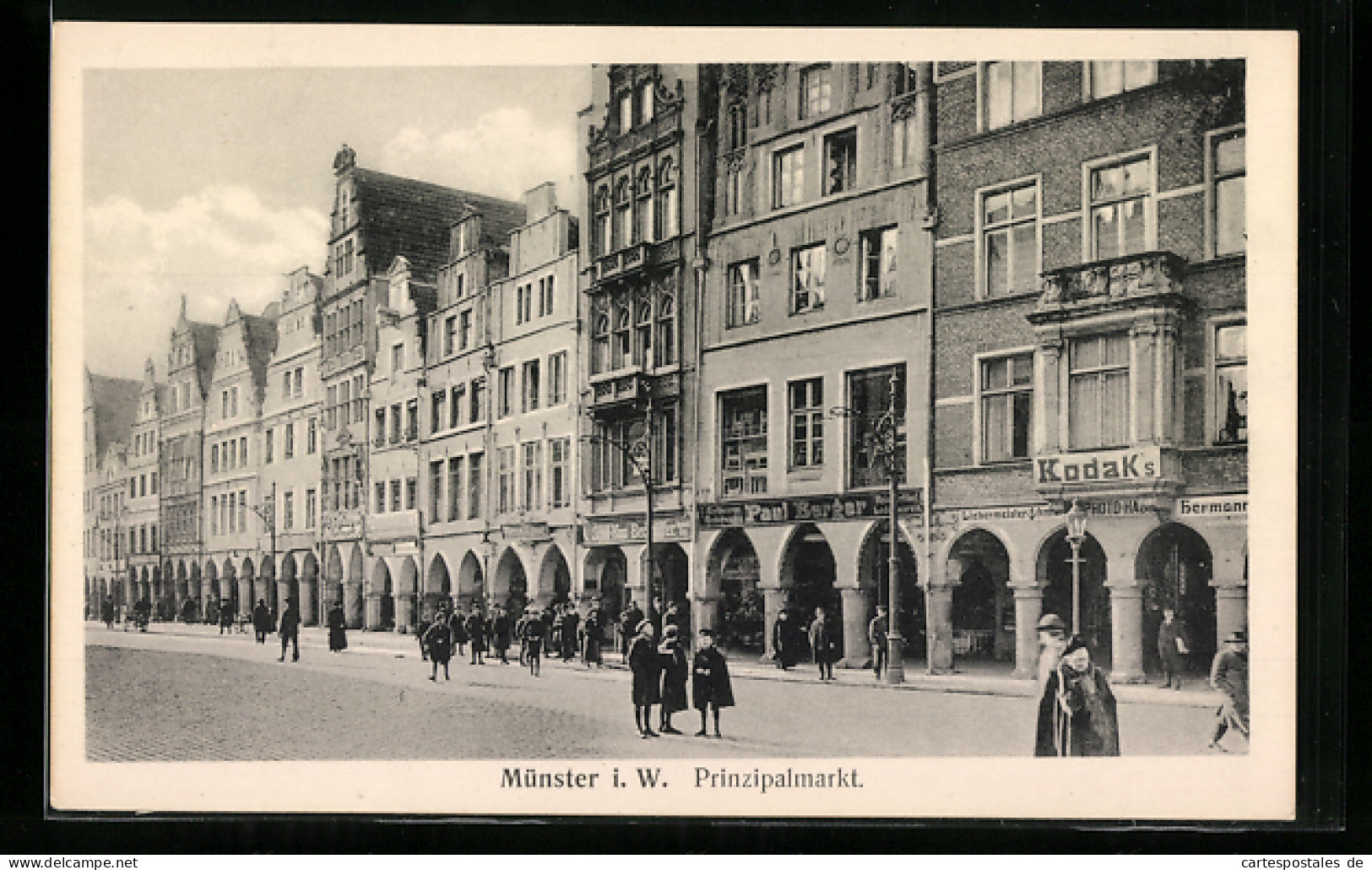 AK Münster I. W., Prinzipalmarkt  - Münster