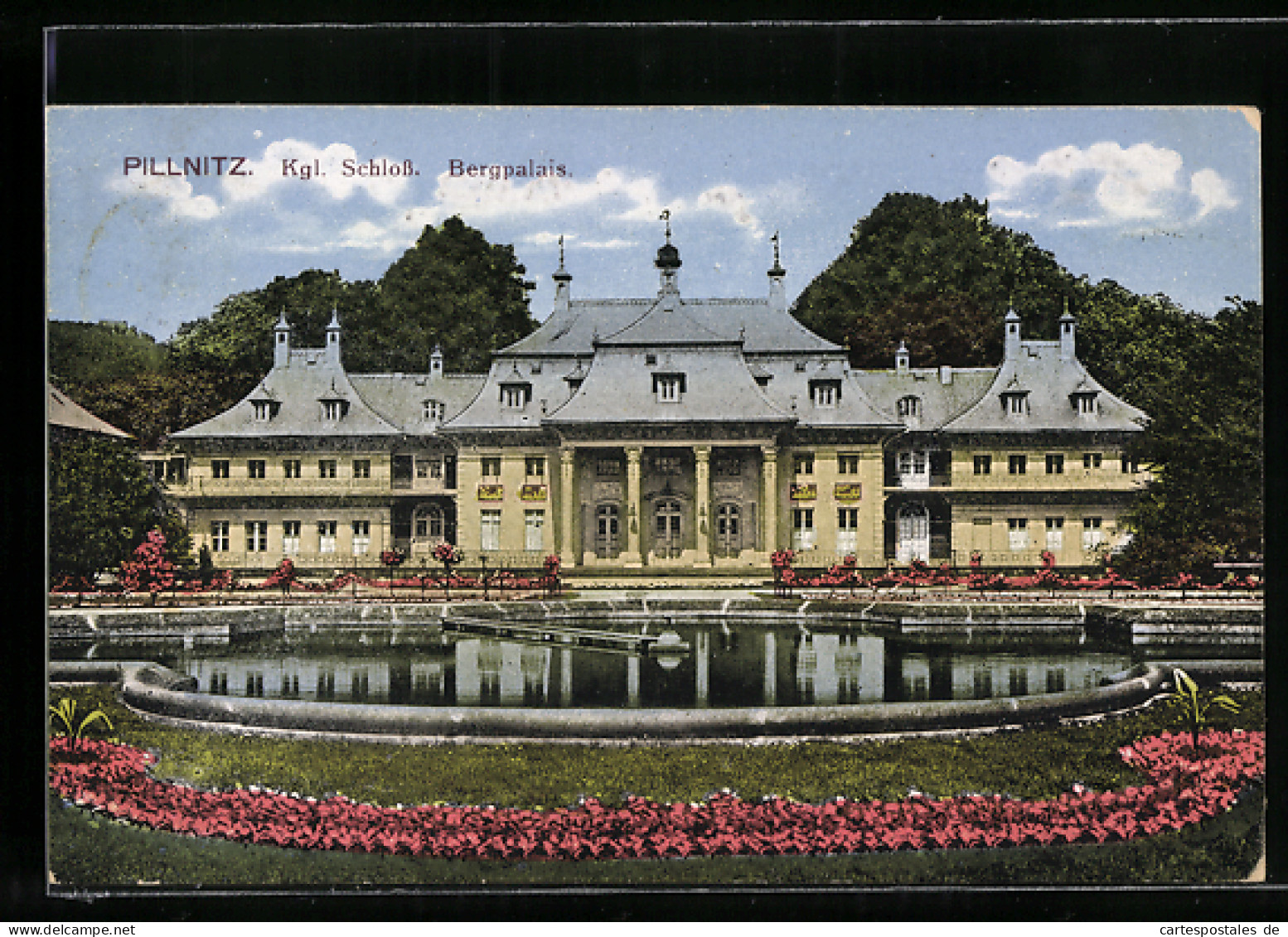 AK Dresden-Pillnitz, Kgl. Schloss Mit Bergpalais  - Pillnitz