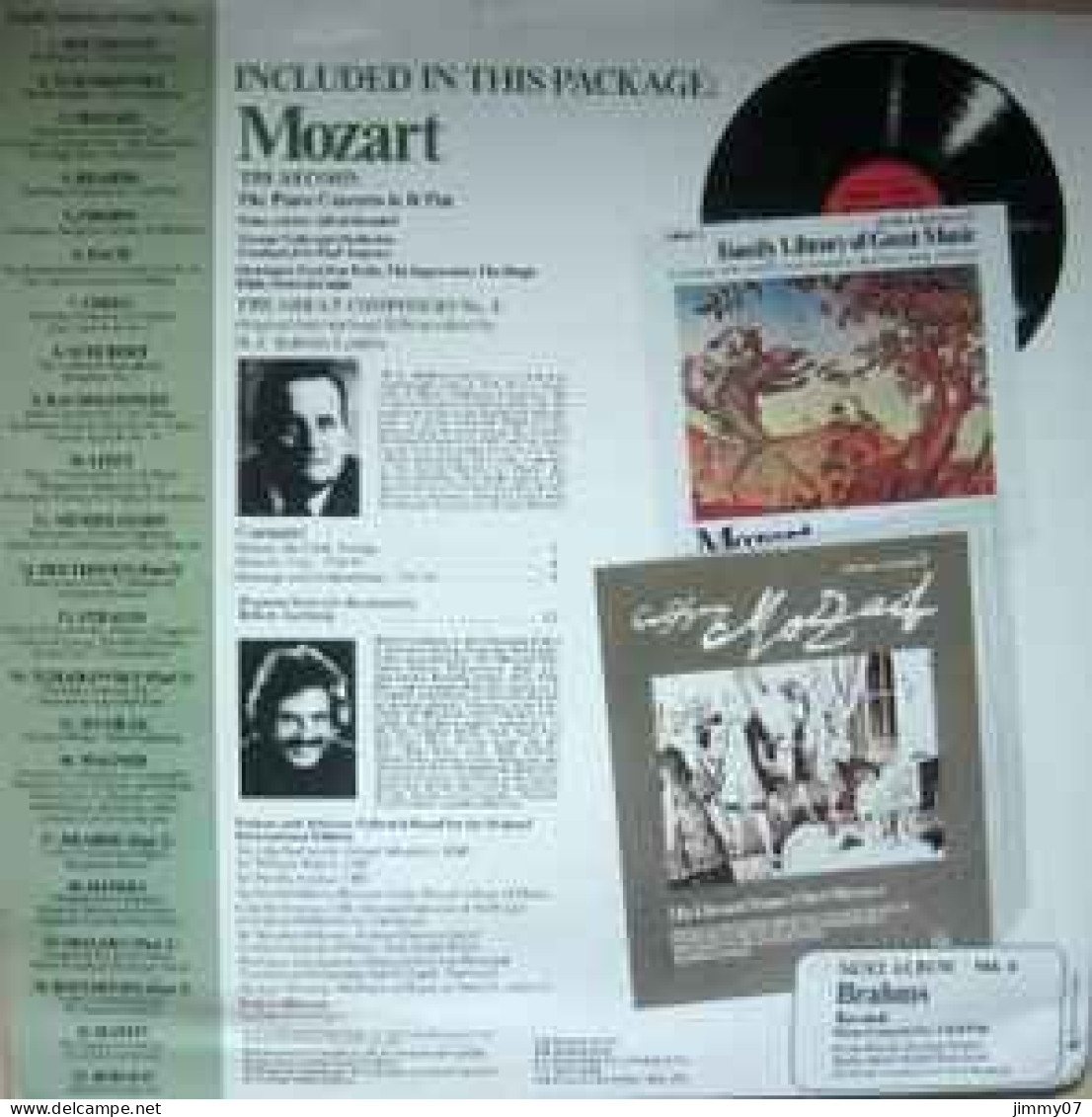 Various, Mozart - The Piano Concerto In B Flat - Funk & Wagnalls Family Library Of Great Music - Album 3 (LP, Comp) - Clásica