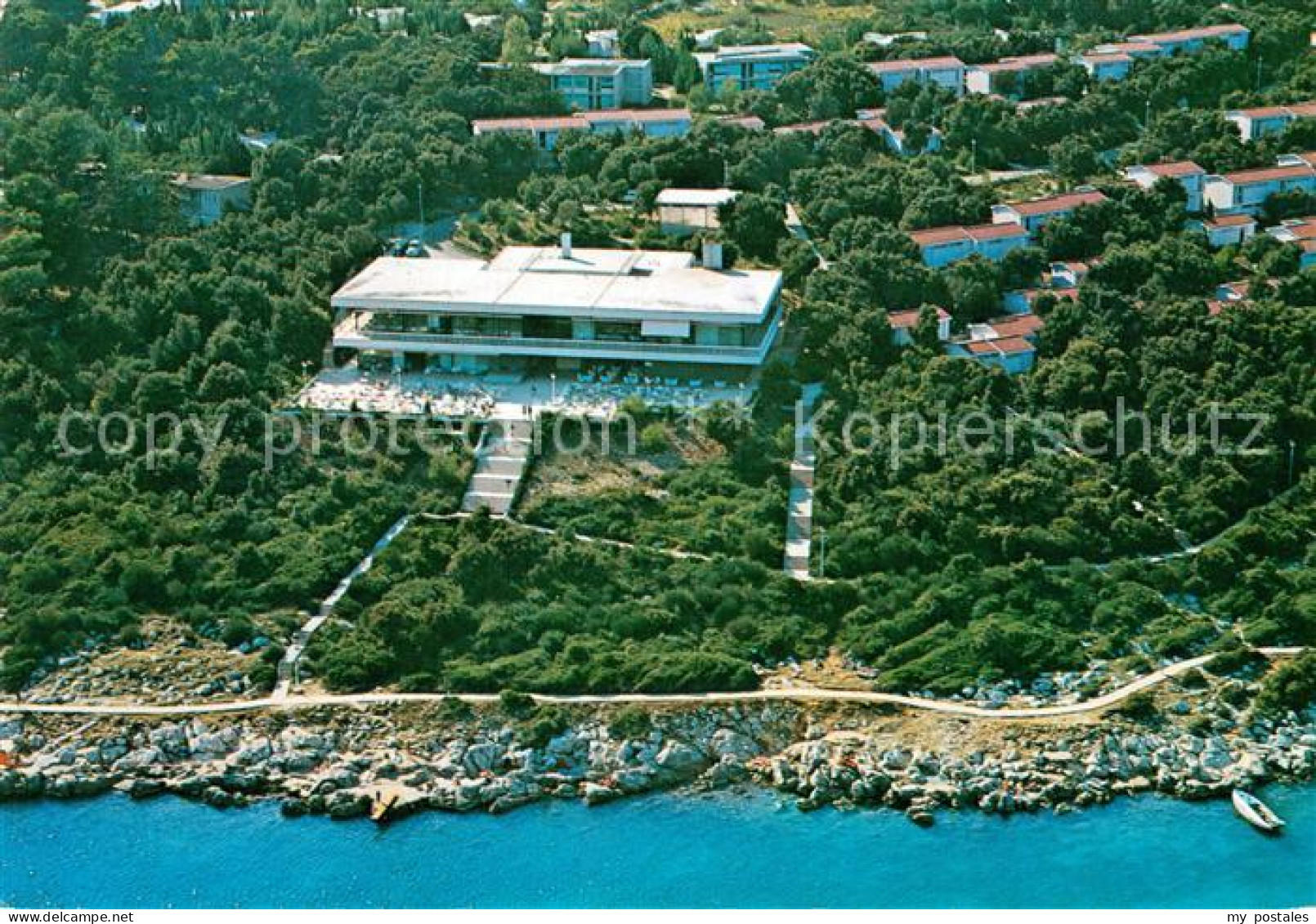 73685338 Rab Croatia Suha Punta Fliegeraufnahme Rab Croatia - Croatia