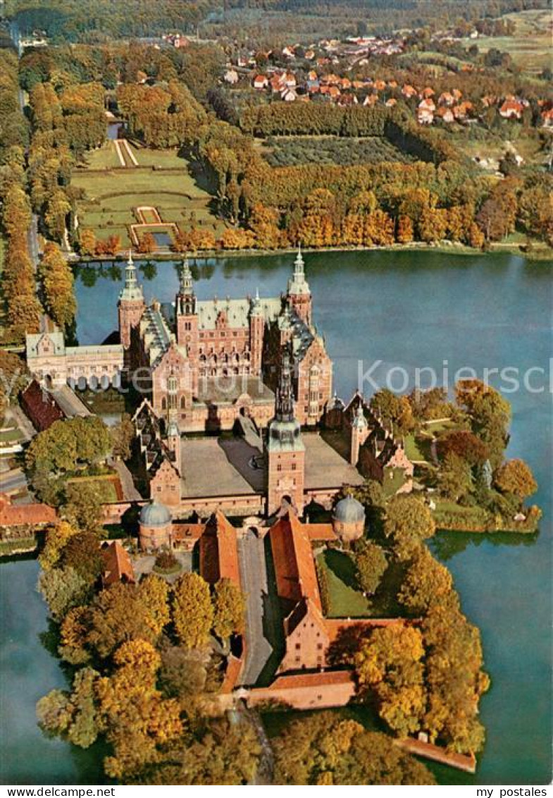 73685296 Frederiksborg Hollerod Fliegeraufnahme Mit Schloss  - Denmark