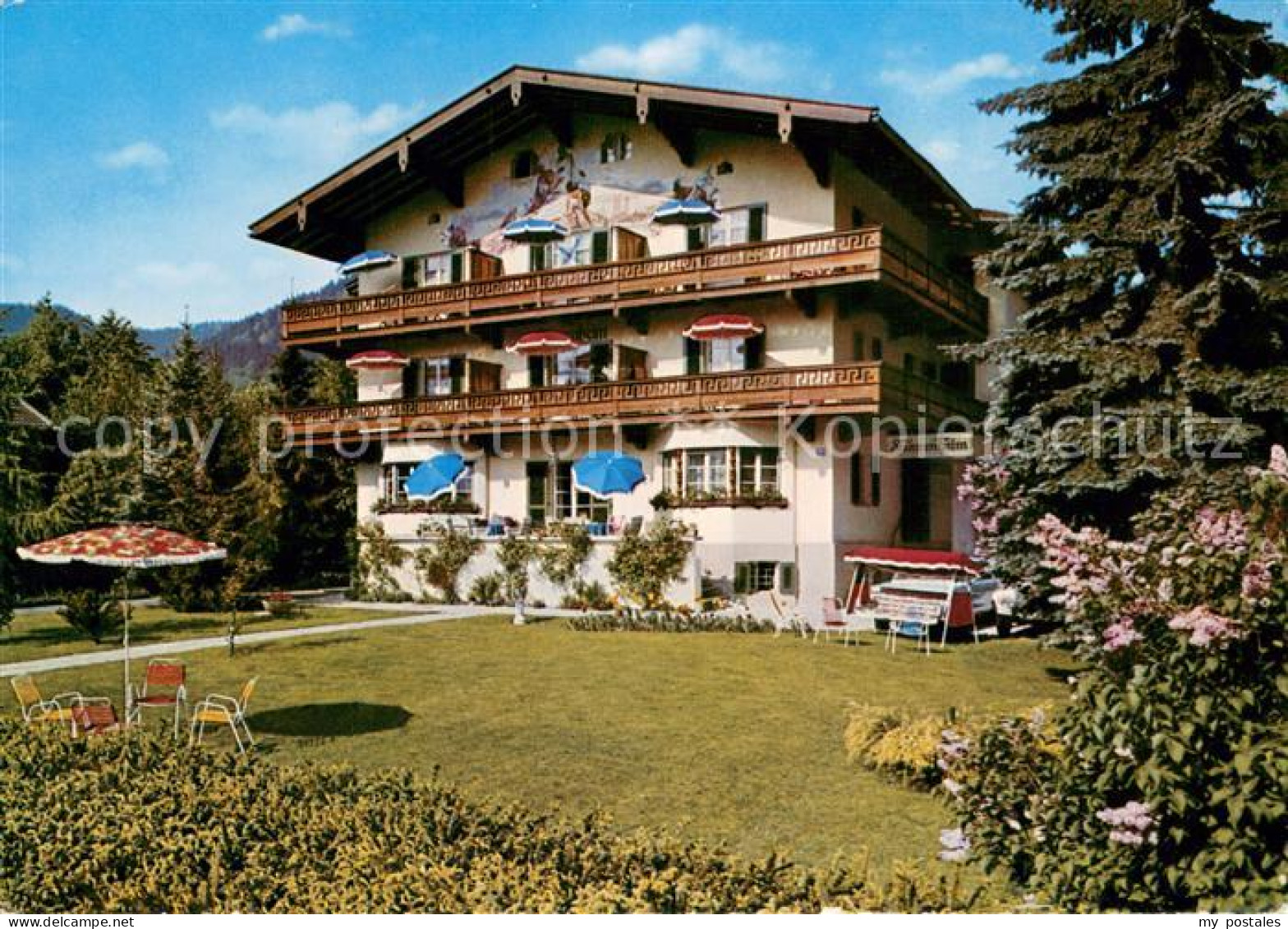 73685282 Bad Wiessee Tegernsee Kurpension Sonnenheim Bad Wiessee Tegernsee - Bad Wiessee