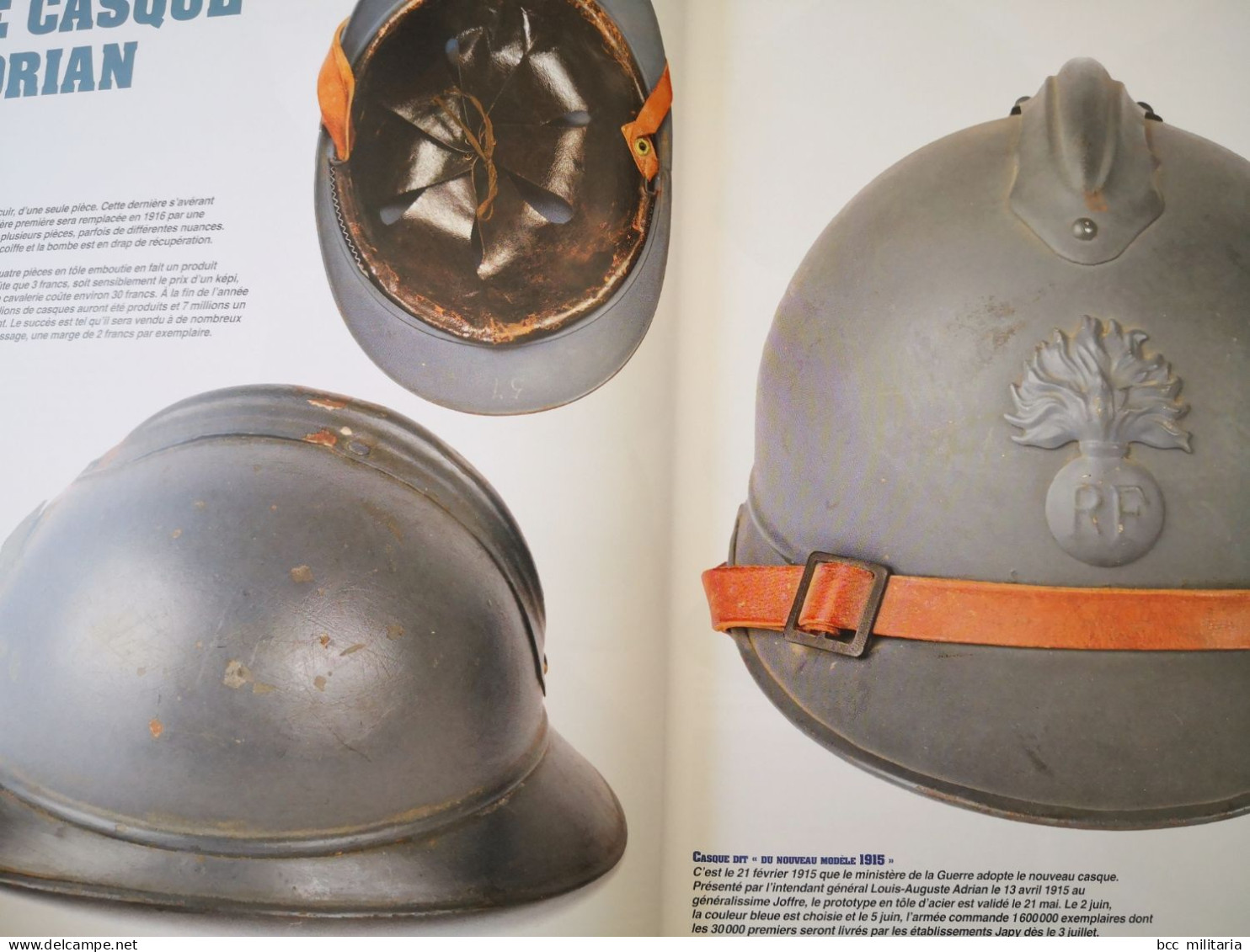 LES CASQUES MILITAIRES FRANÇAIS - GUIDE MILITARIA N° 9 Histoire et Collections