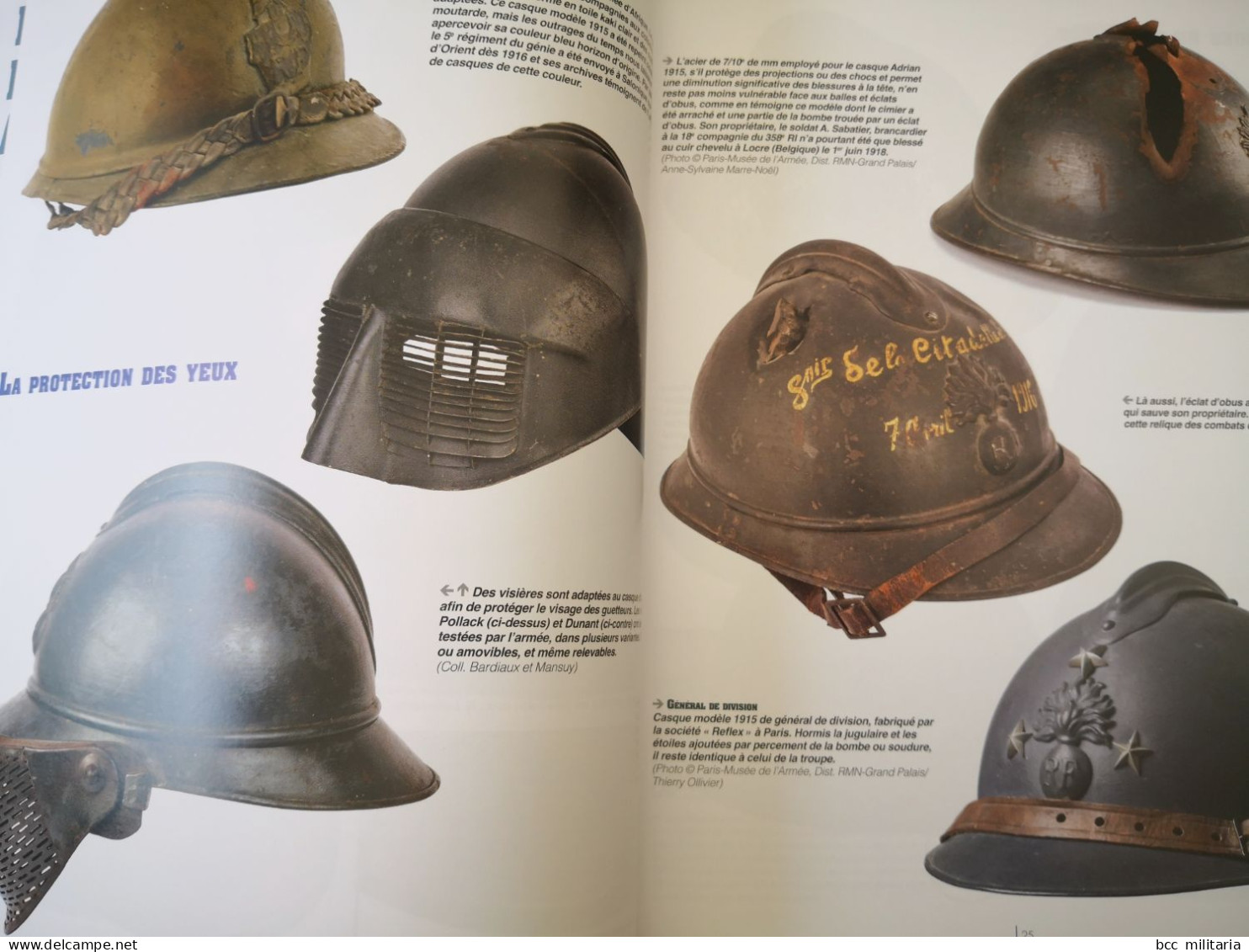 LES CASQUES MILITAIRES FRANÇAIS - GUIDE MILITARIA N° 9 Histoire et Collections