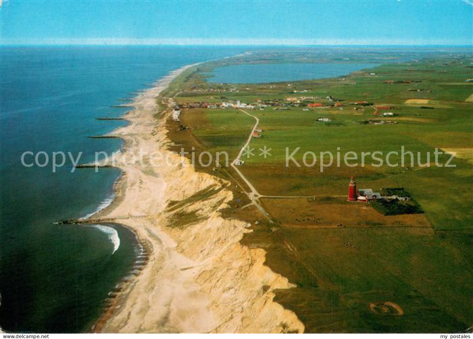 73683730 Bovbjerg Kuestenpanorama Luftfoto Bovbjerg - Denmark