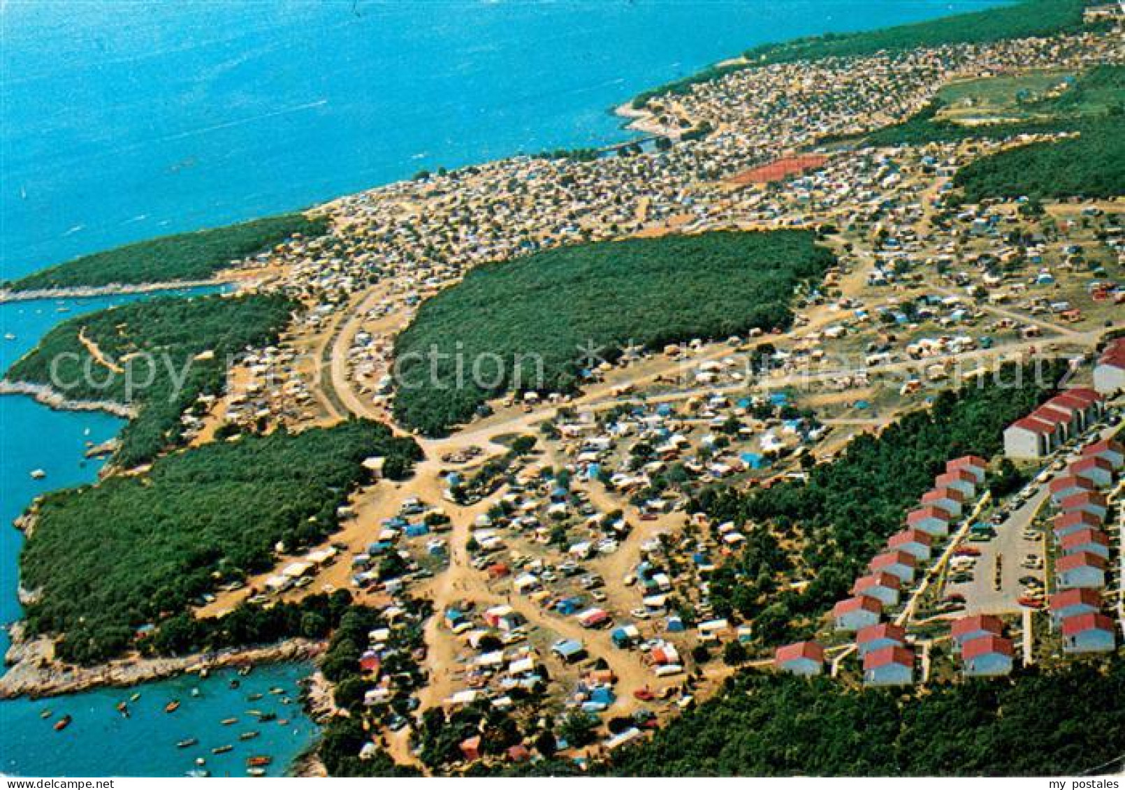 73683710 Vrsar Istrien Campingplatz Feriensiedlung Fliegeraufnahme Vrsar Istrien - Croatie