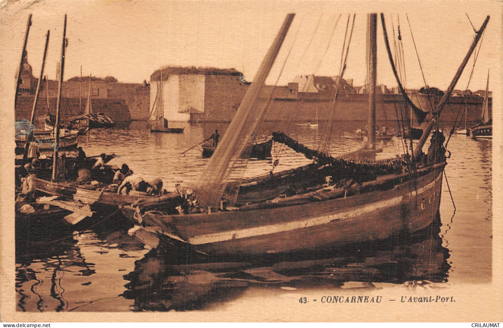 29-CONCARNEAU-N°T5076-C/0007 - Concarneau