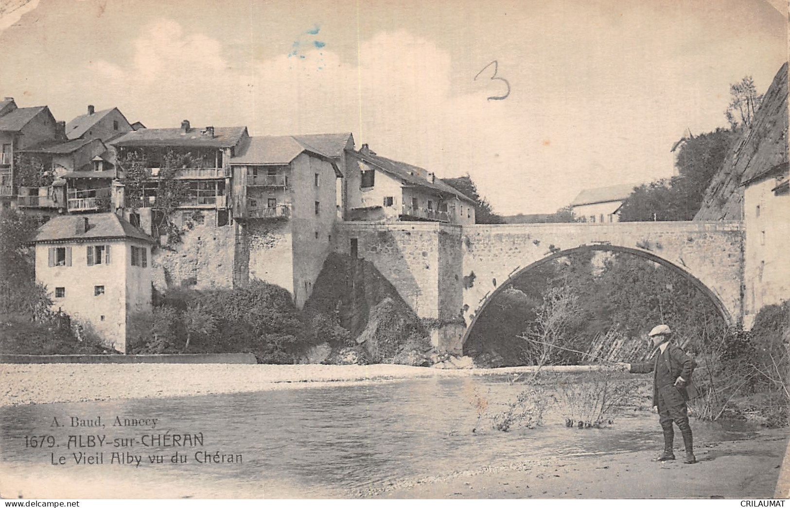 74-ALBY SUR CHERAN-N°T5076-B/0167 - Alby-sur-Cheran