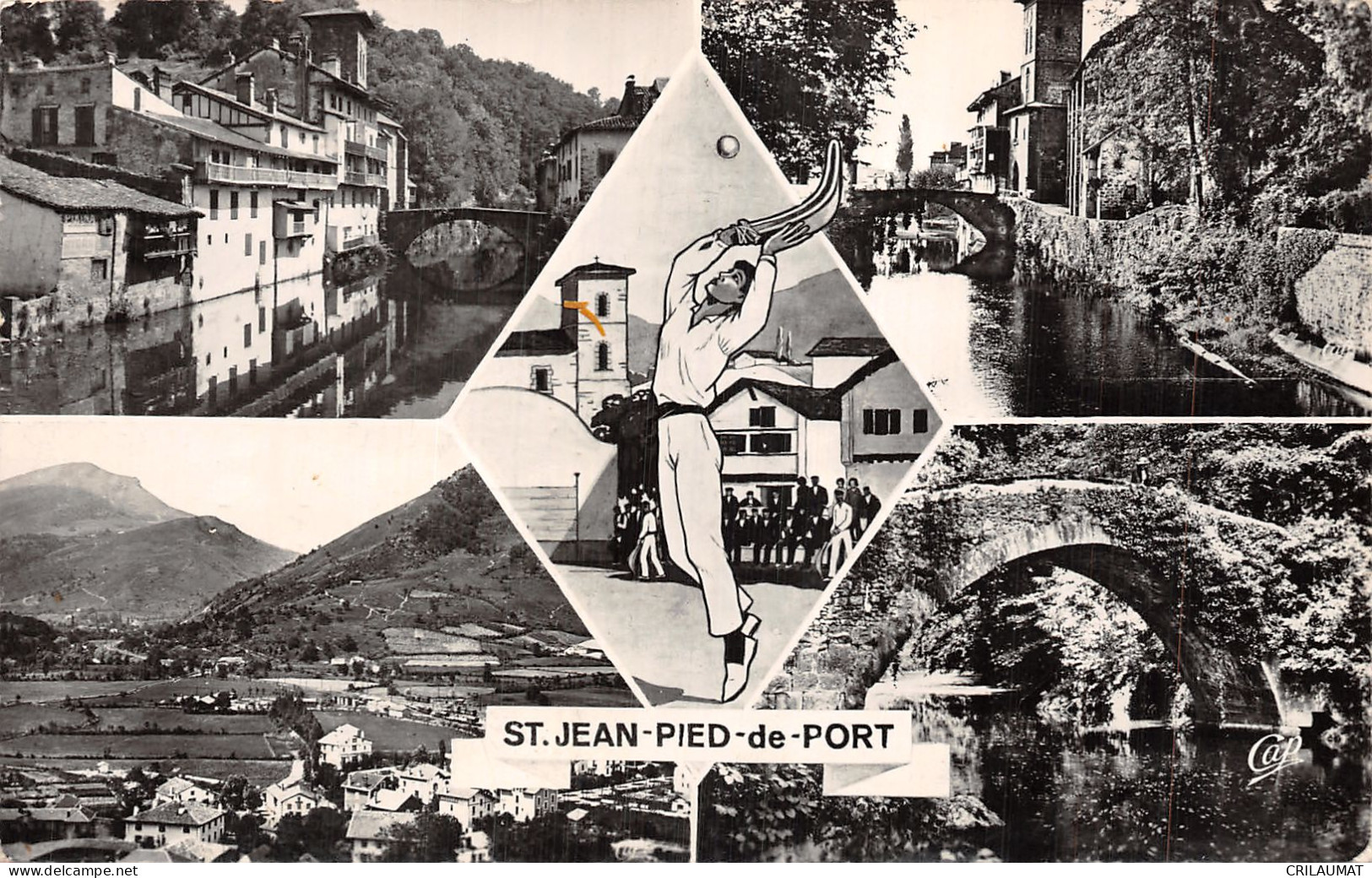 64-SAINT JEAN PIED DE PORT-N°T5076-A/0101 - Saint Jean Pied De Port