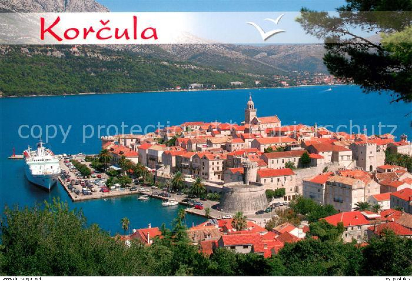 73682782 Korcula Panorama Korcula - Croatia