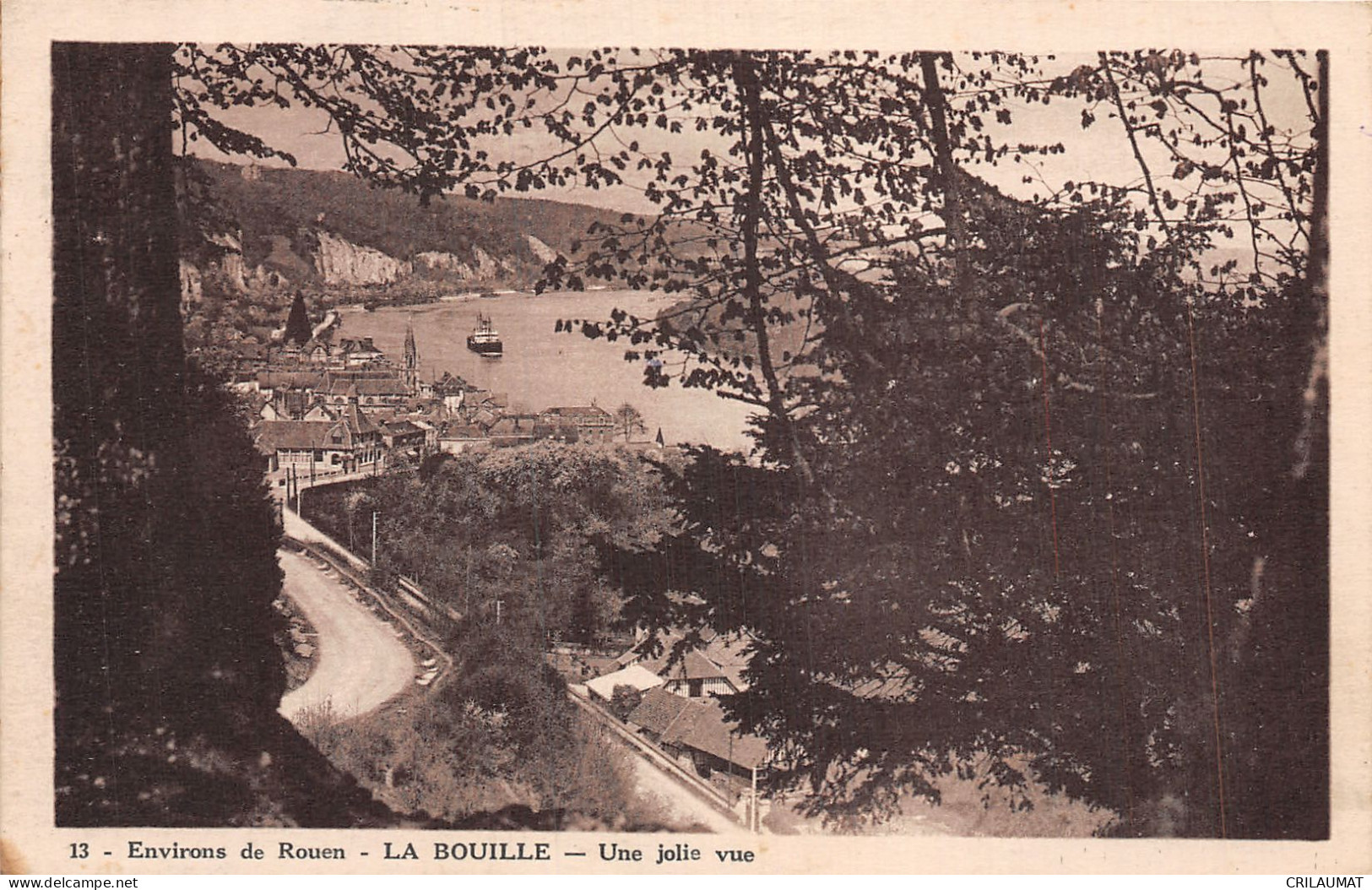 76-LA BOUILLE-N°T5076-E/0005 - La Bouille