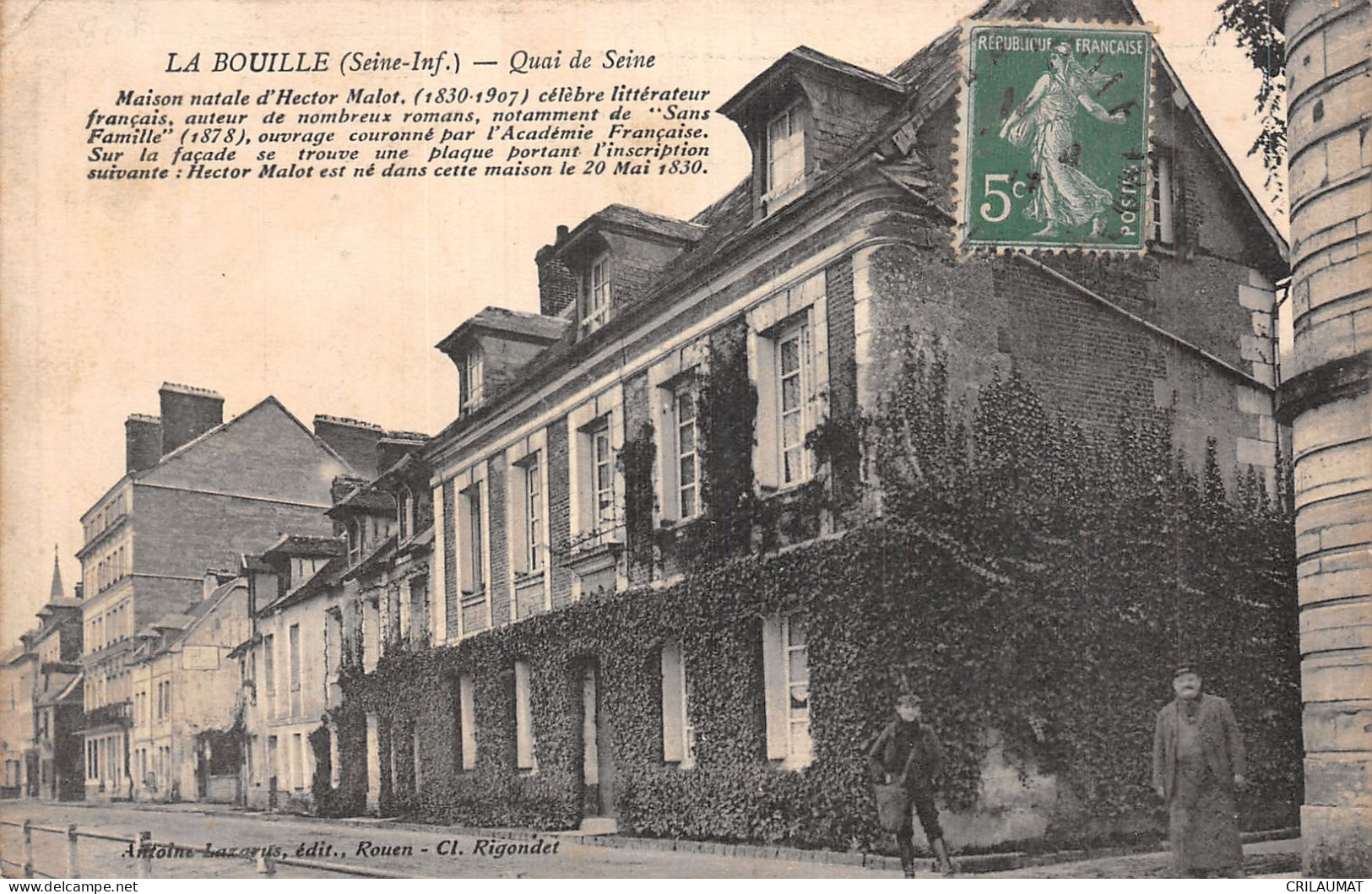 76-LA BOUILLE-N°T5076-D/0083 - La Bouille