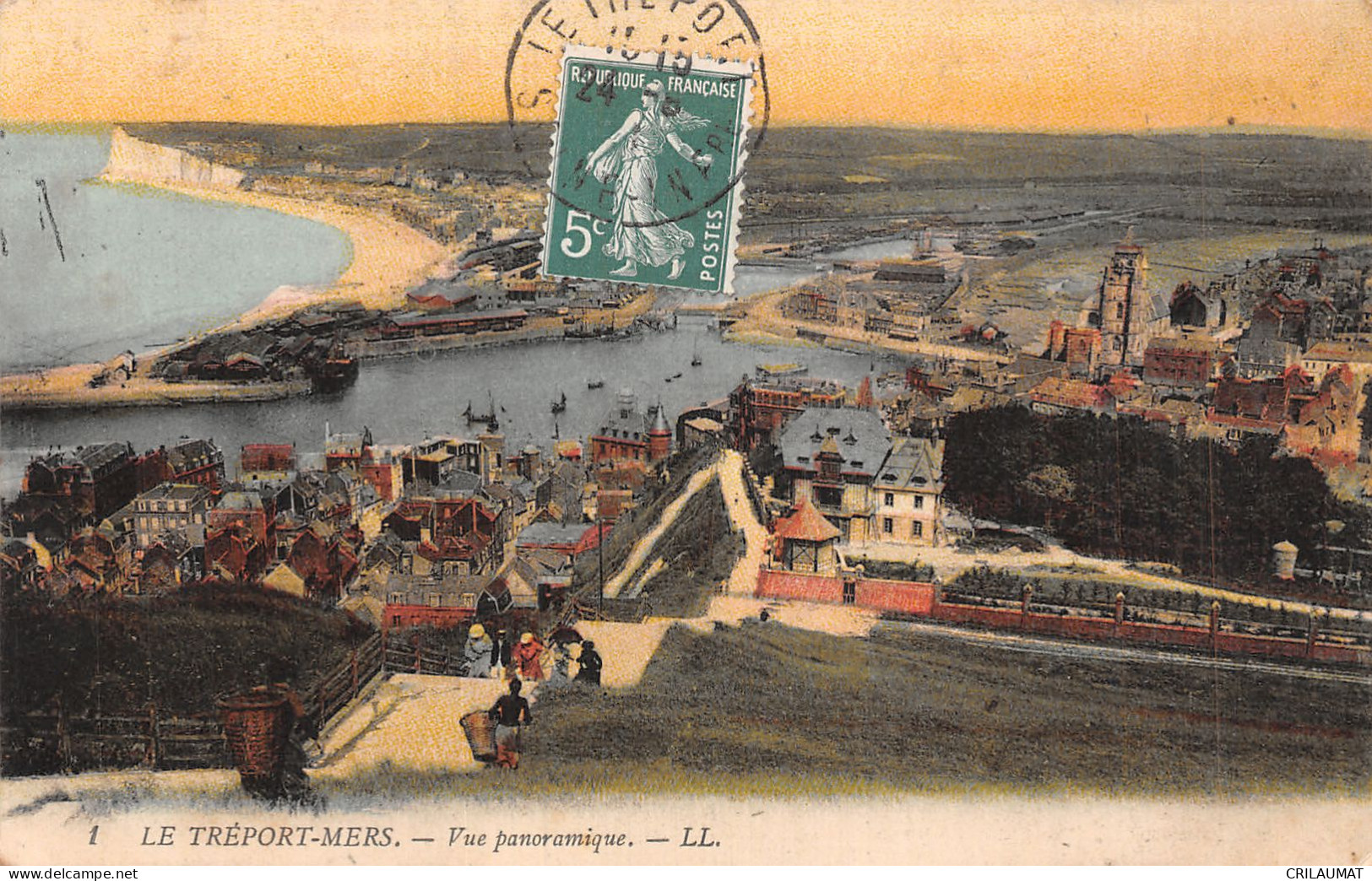 76-LE TREPORT MERS-N°T5076-D/0019 - Le Treport