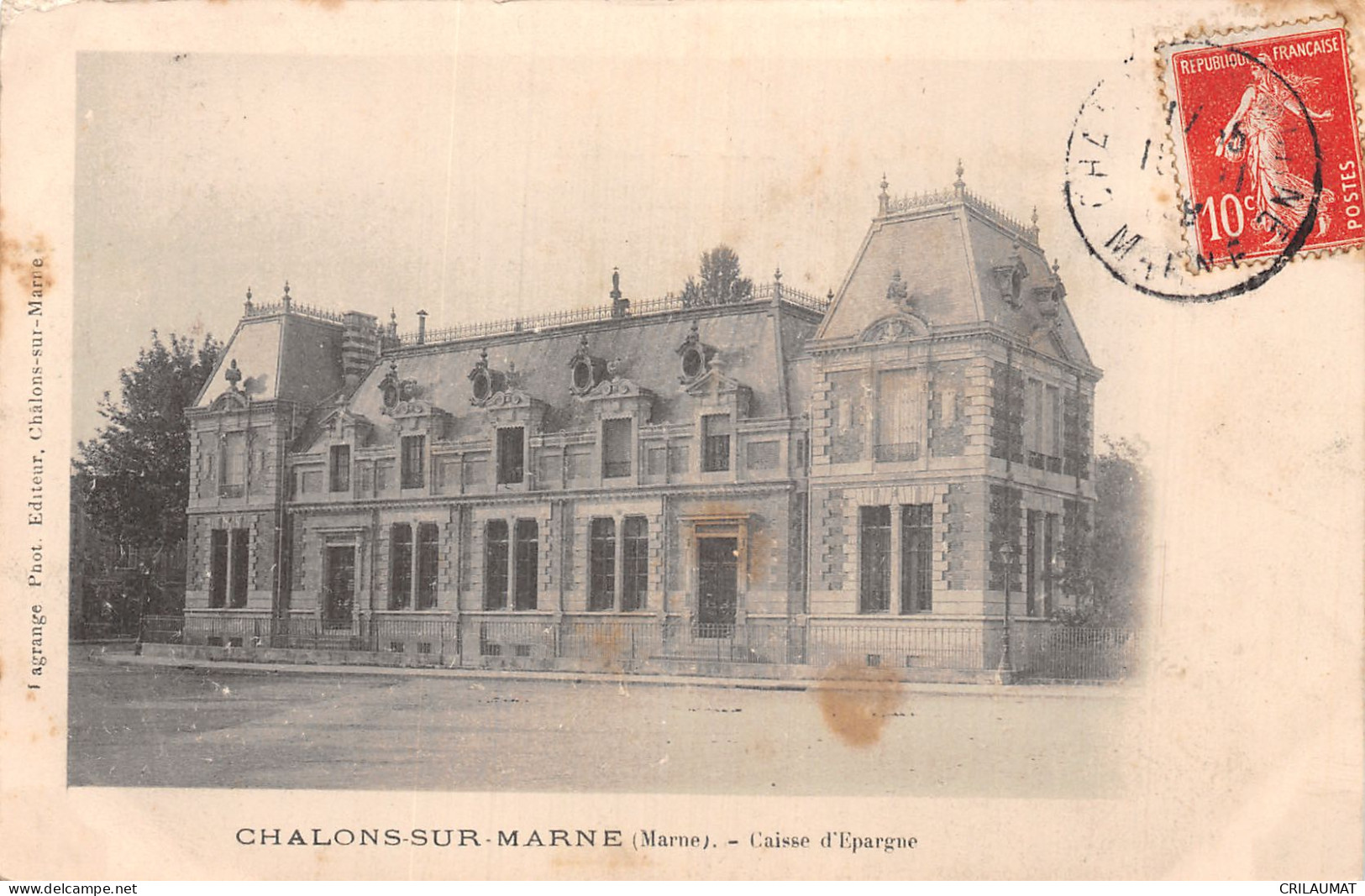 51-CHALONS SUR MARNE-N°T5076-G/0037 - Châlons-sur-Marne