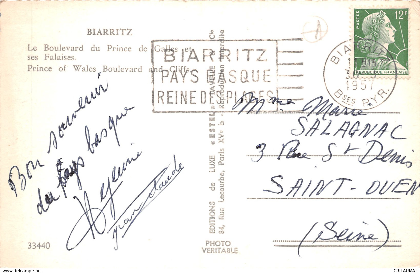 64-BIARRITZ-N°T5076-G/0005 - Biarritz