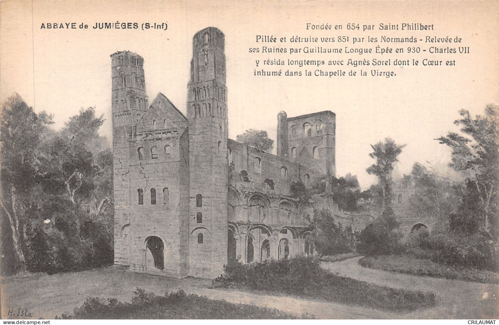 76-JUMIEGES-N°T5076-F/0075 - Jumieges