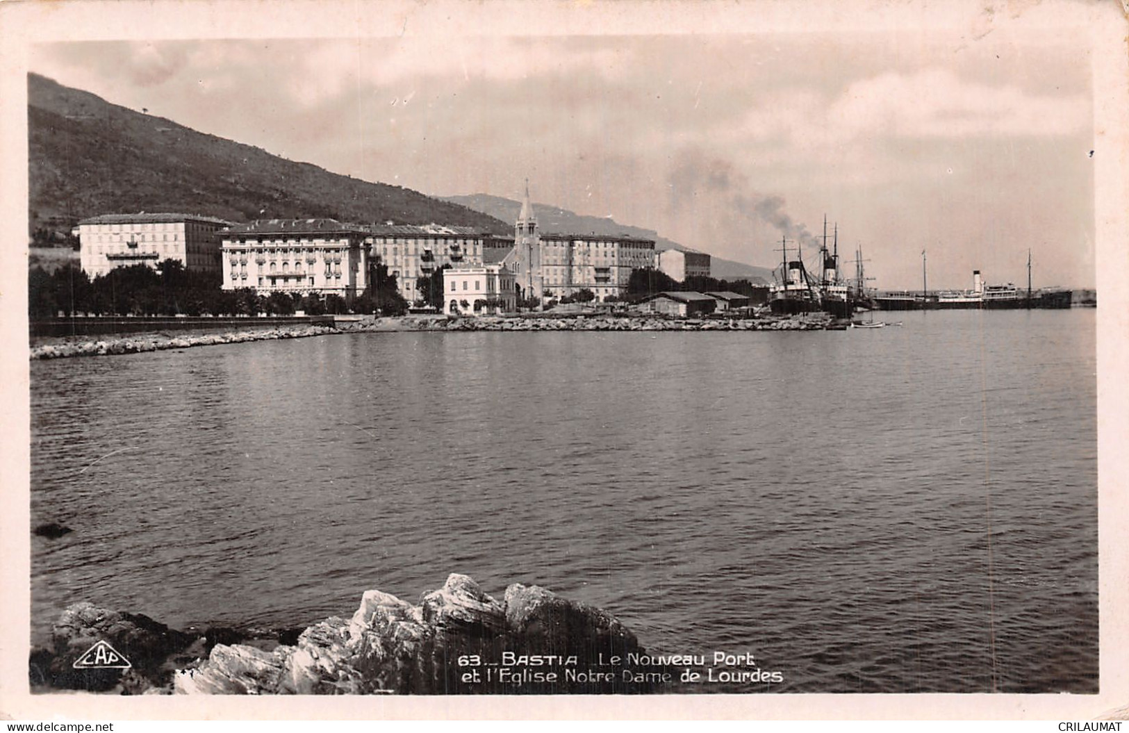 2B-CORSE BASTIA-N°T5077-A/0375 - Other & Unclassified