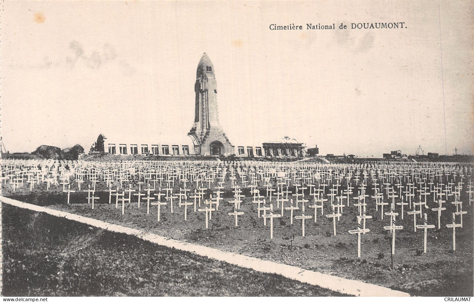 55-DOUAUMONT LE CIMETIERE-N°T5077-A/0303 - Douaumont