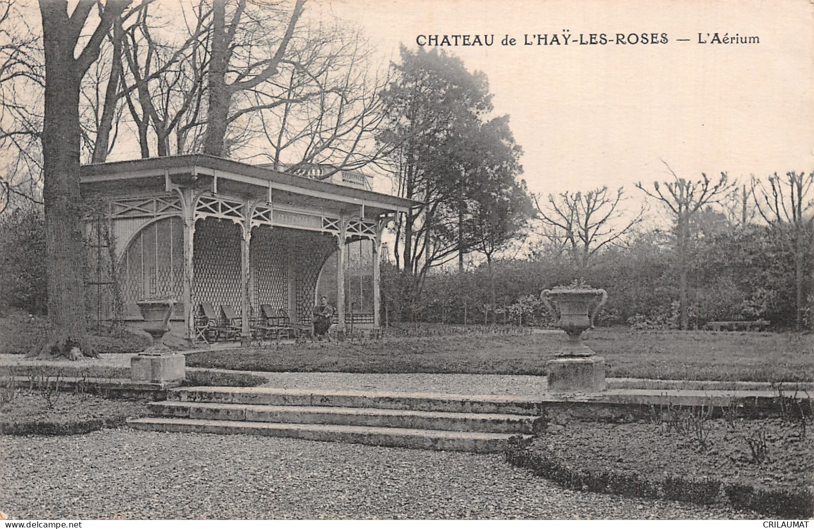 94-L HAY LES ROSES LE CHATEAU-N°T5077-A/0163 - L'Hay Les Roses