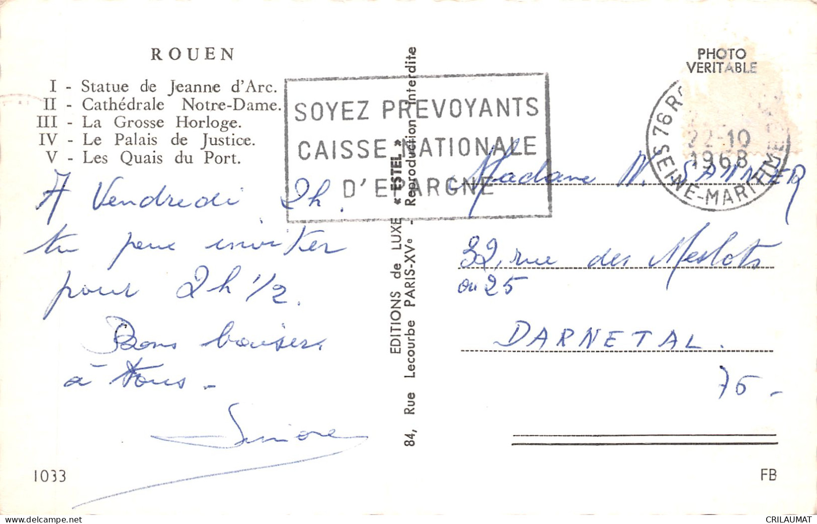 76-ROUEN-N°T5076-H/0317 - Rouen