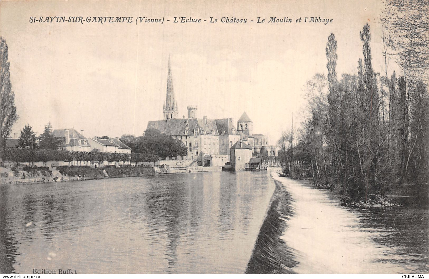 86-SAINT SAVIN SUR GARTEMPE-N°T5077-E/0103 - Saint Savin