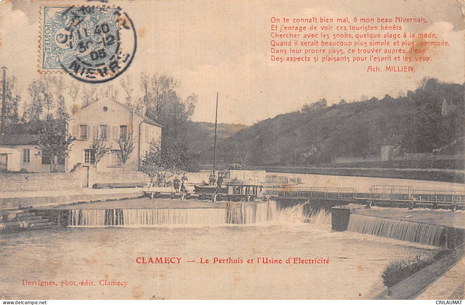 58-CLAMECY-N°T5077-E/0087 - Clamecy